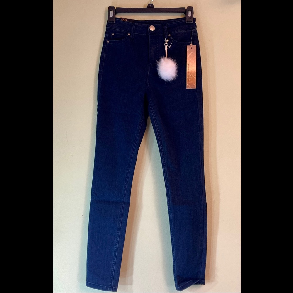 High Waist Crop Jeans